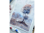 Just The Two of Us - Original Watercolor Painting