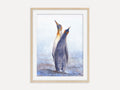 King Penguin Couple - Art Print