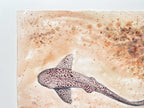 Leopard Shark  - Original Watercolor Painting