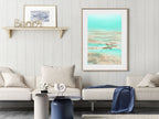 Mint Green Starfish - Art Print