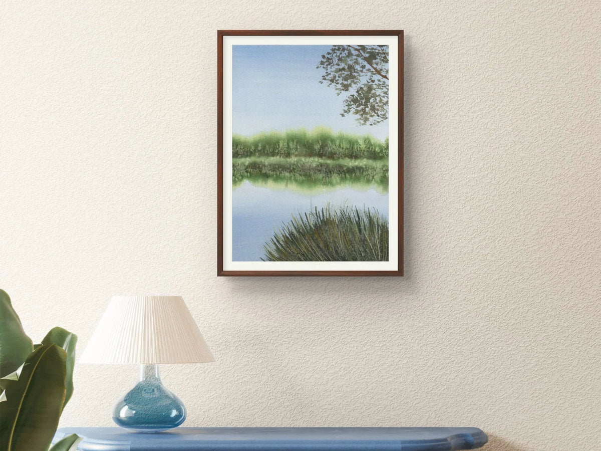 In The Moorlands - Art Print