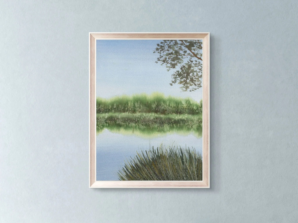 In The Moorlands - Art Print