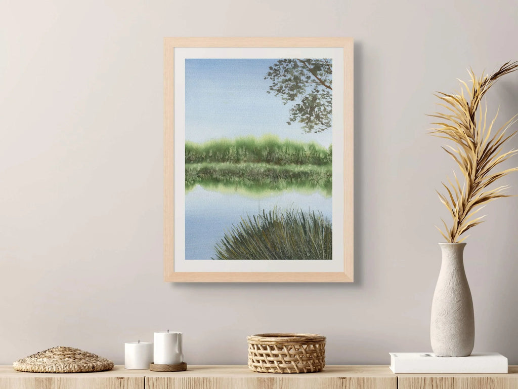 In The Moorlands - Art Print