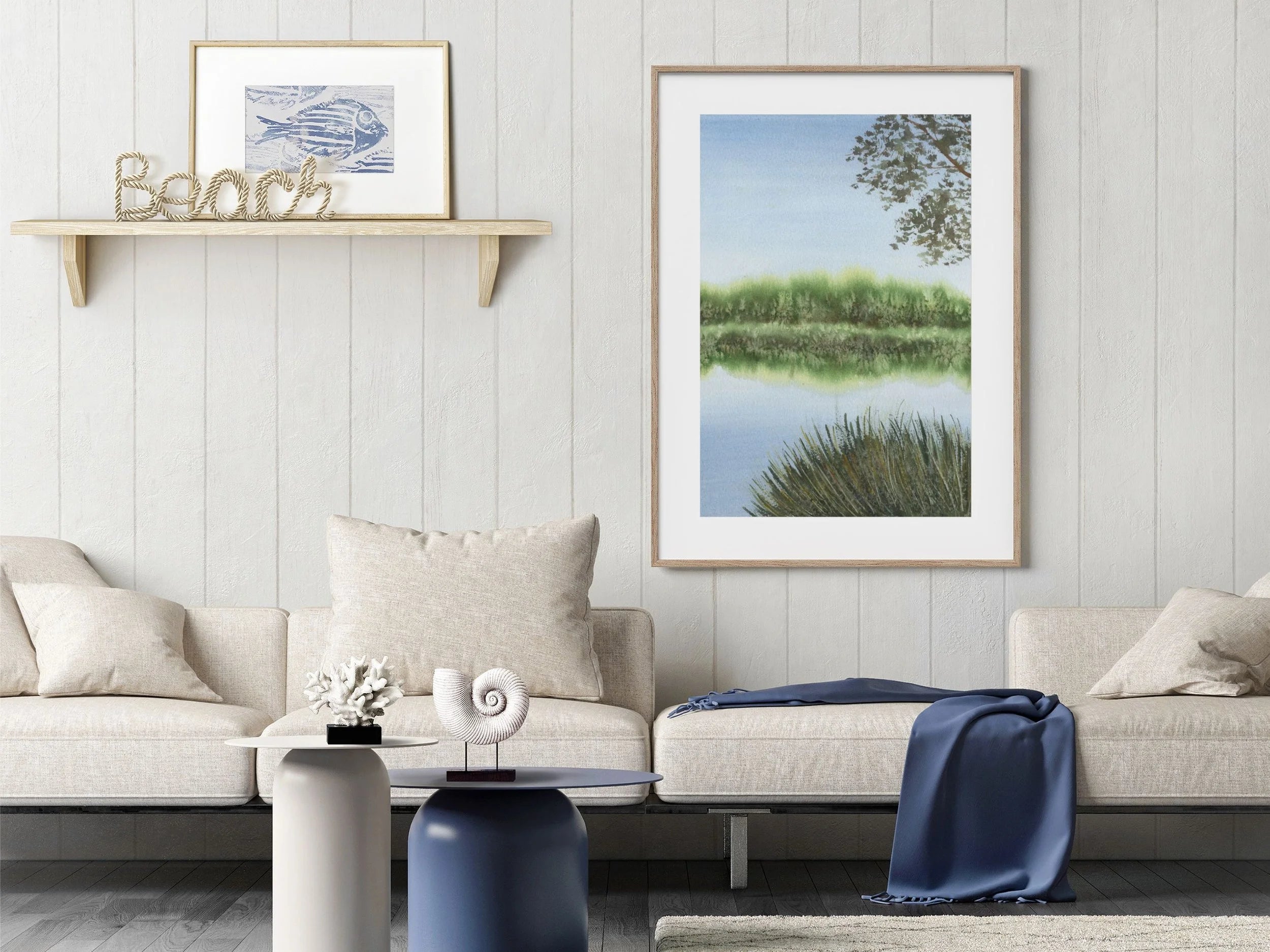 In The Moorlands - Art Print
