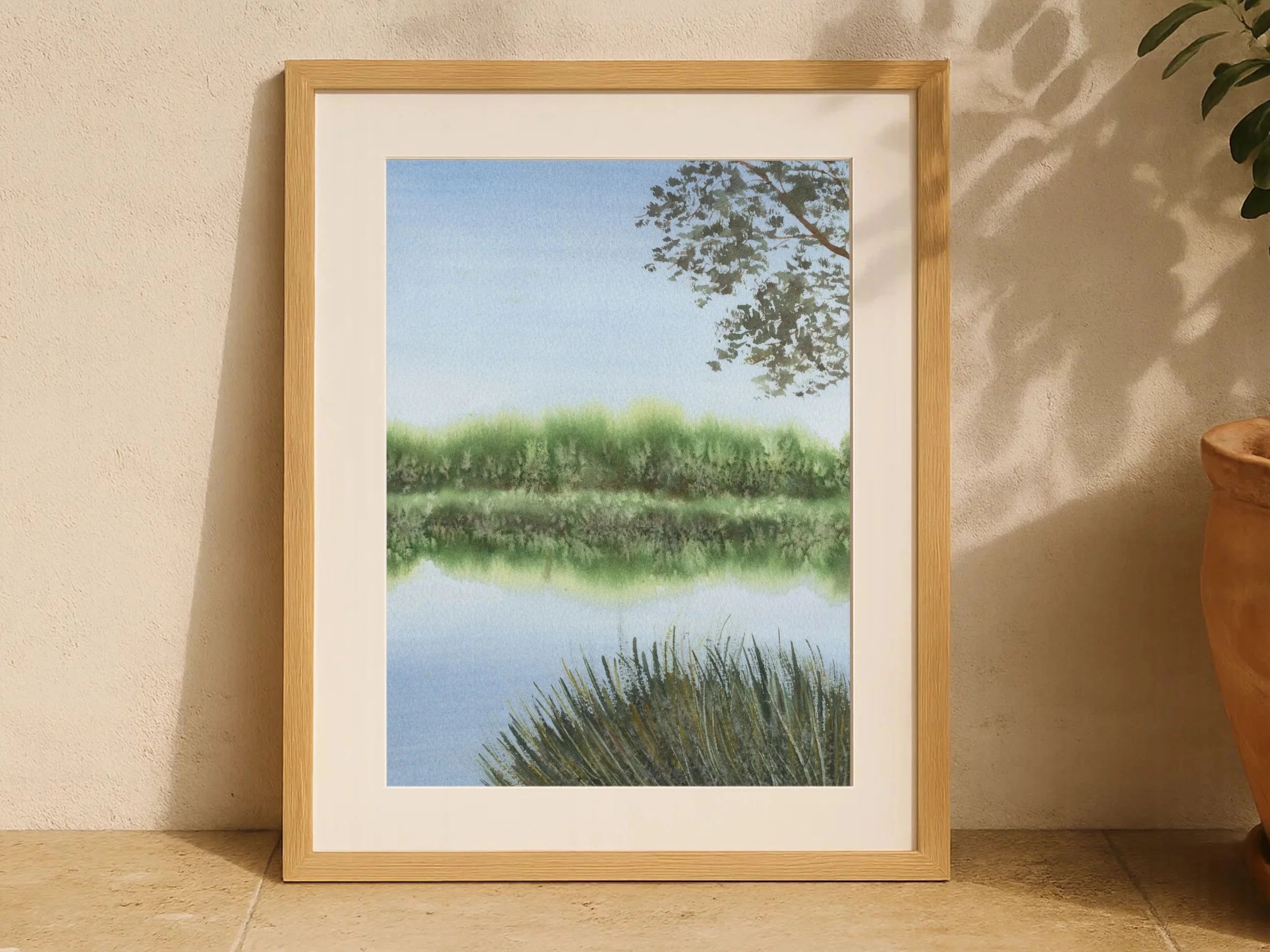 In The Moorlands - Art Print