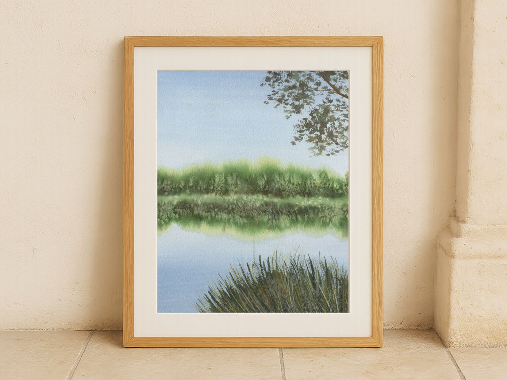 In The Moorlands - Art Print