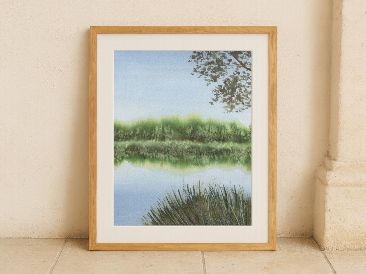 In The Moorlands - Art Print