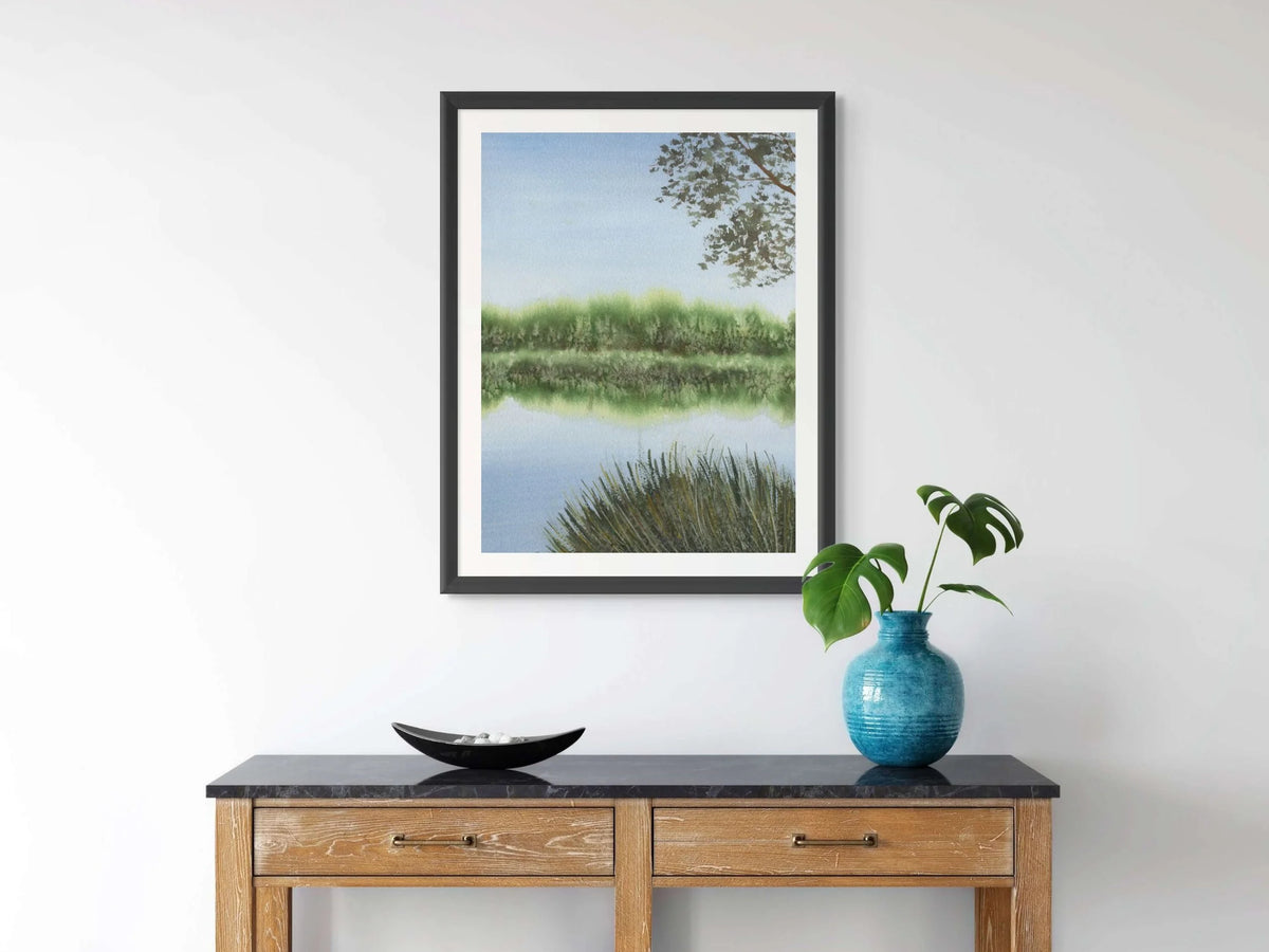 In The Moorlands - Art Print