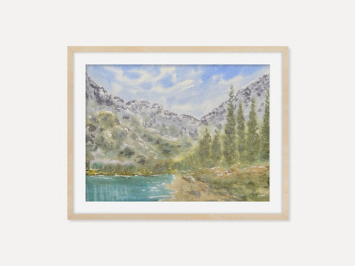 A Time for a Hike - Original Watercolor Painting