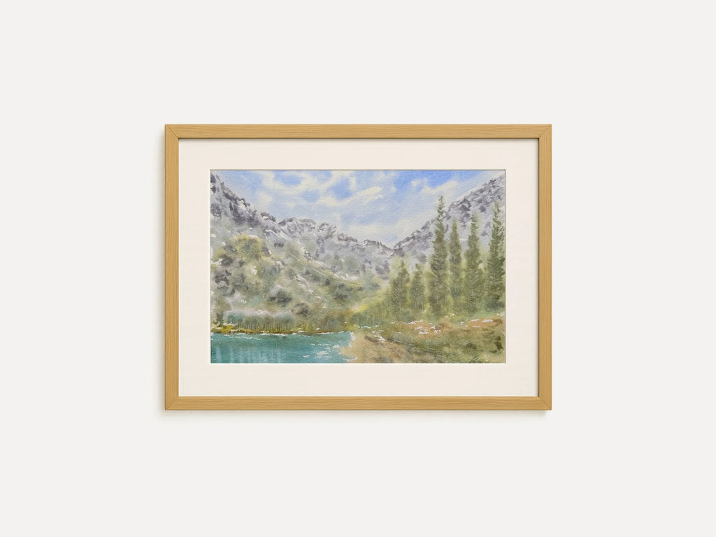A Time for a Hike - Original Watercolor Painting