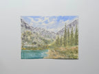 A Time for a Hike - Original Watercolor Painting