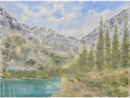 A Time for a Hike - Original Watercolor Painting