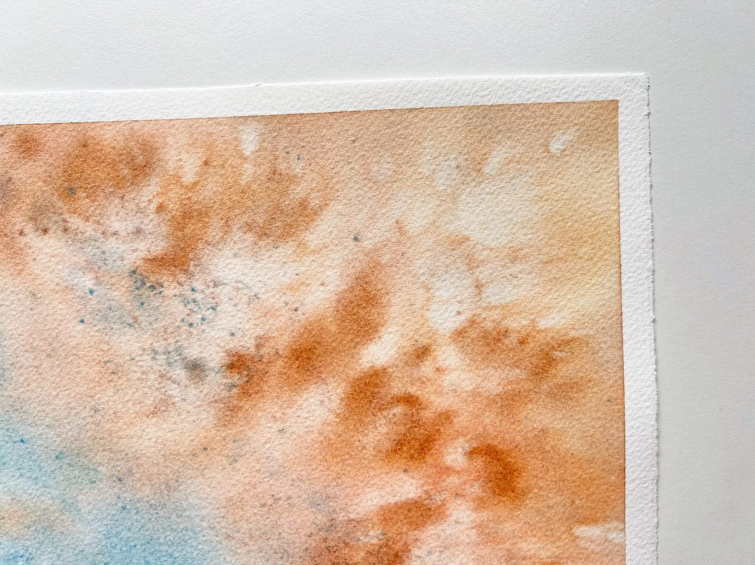 On The Shore - Original Watercolor Painting