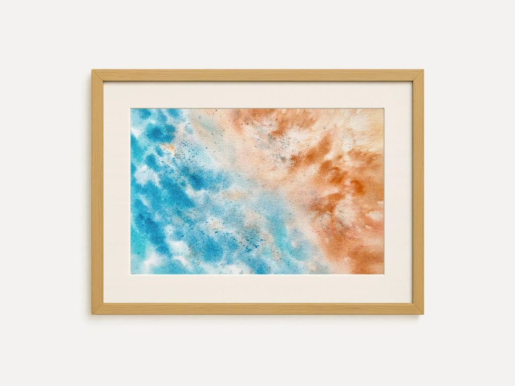 On The Shore - Original Watercolor Painting