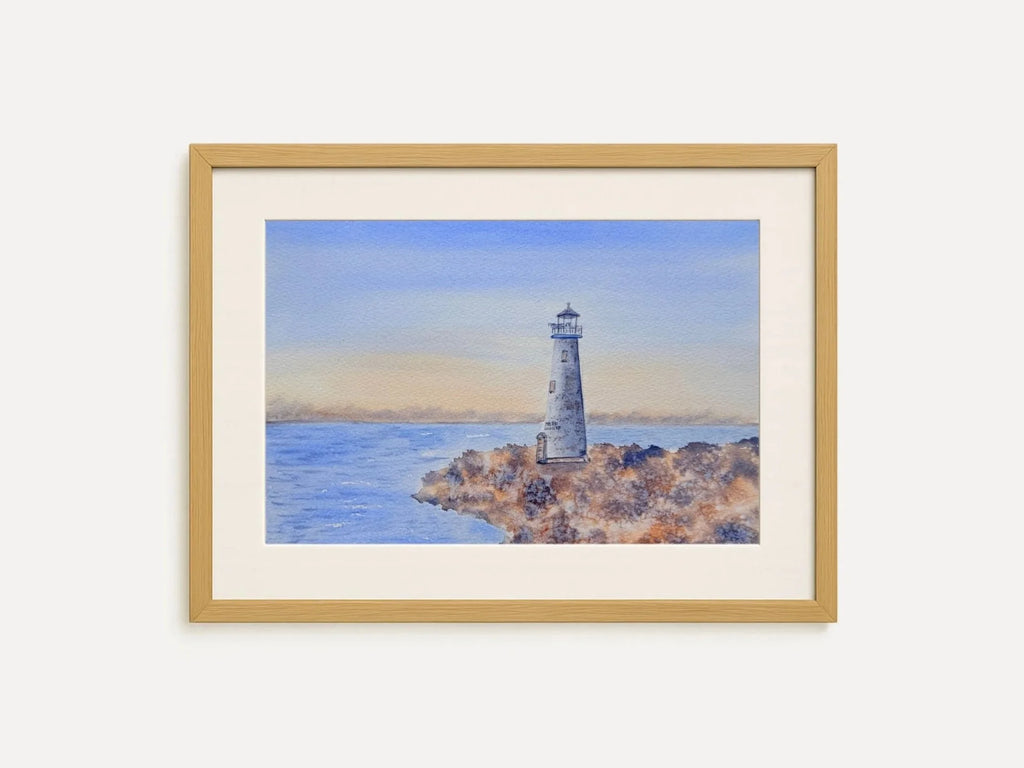 Lighthouse I - Original Watercolor Painting