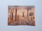Baobab Trees - Original Watercolor Painting