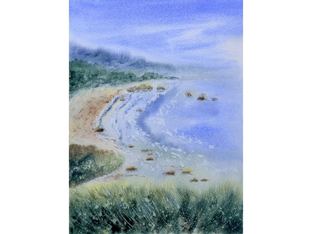 Ecola Estate Park, Orego - Original Watercolor Painting