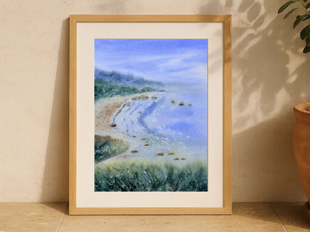 Ecola Estate Park, Orego - Original Watercolor Painting
