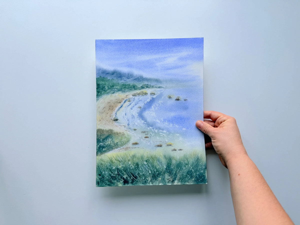 Ecola Estate Park, Orego - Original Watercolor Painting