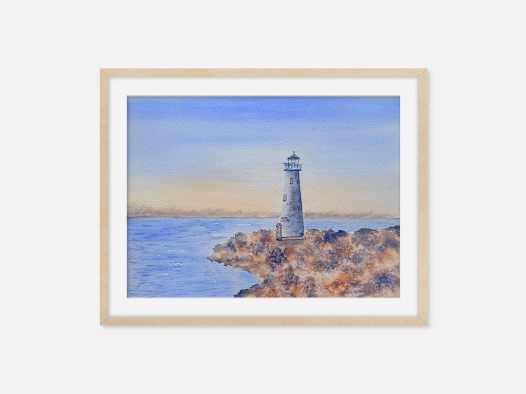Lighthouse I - Original Watercolor Painting