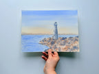 Lighthouse I - Original Watercolor Painting