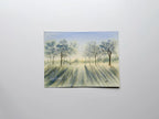 Morning in The Park - Original Watercolor Painting