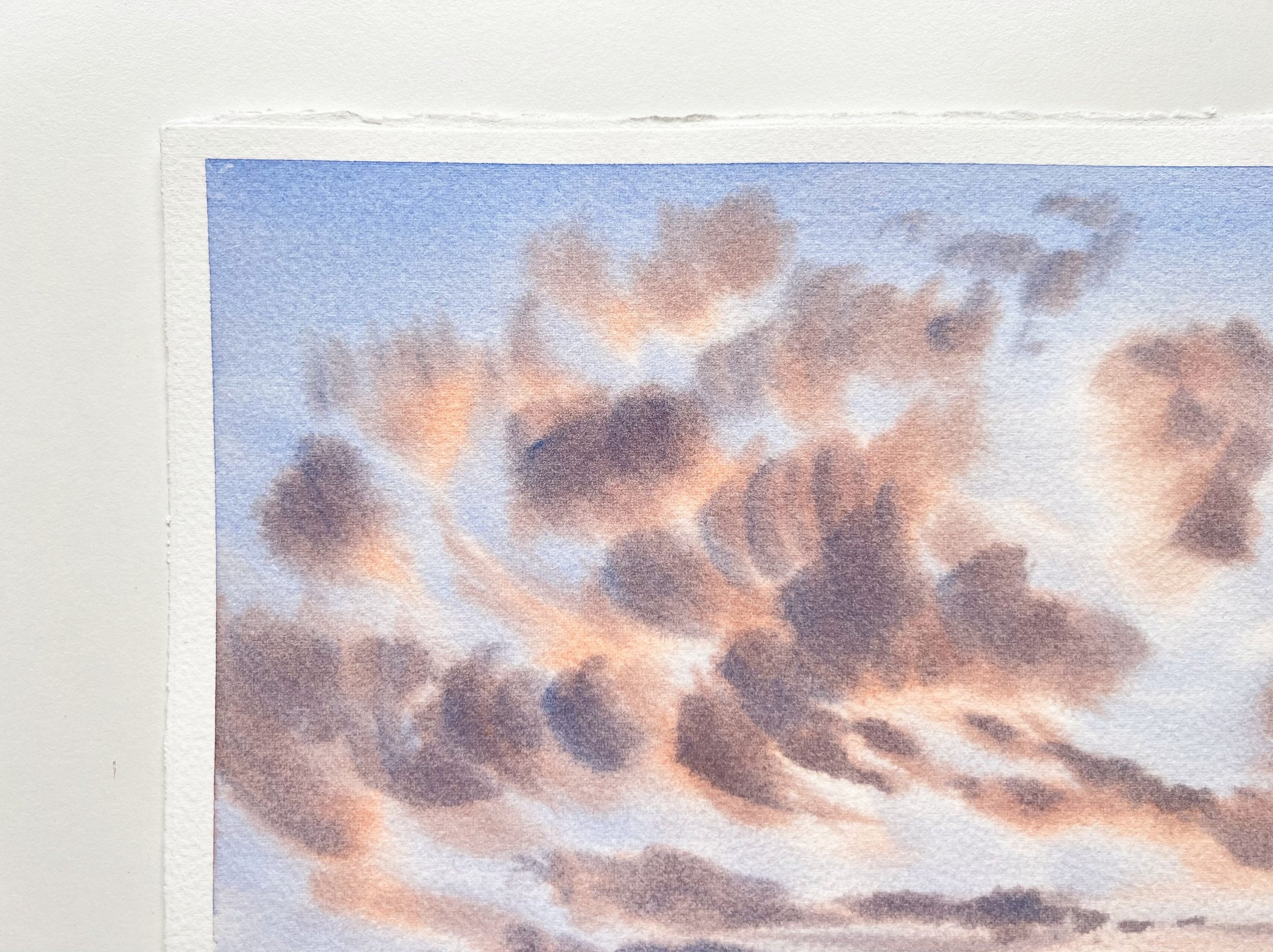 Peachy Dreams - Original Watercolor Painting