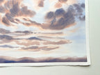 Peachy Dreams - Original Watercolor Painting