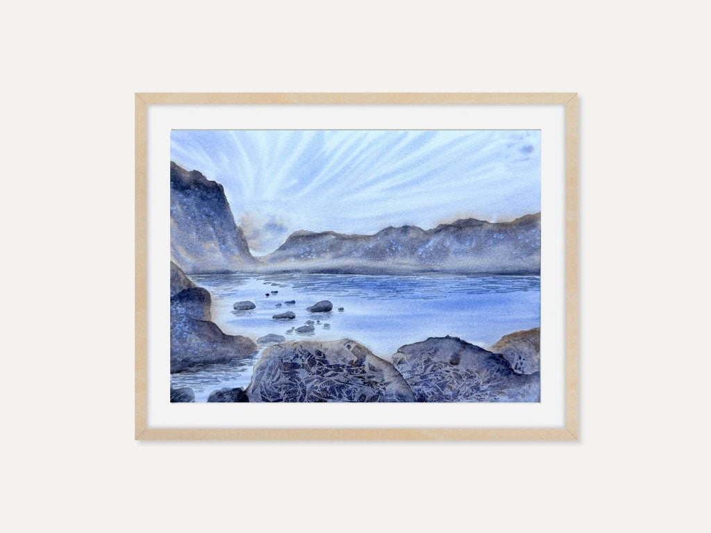 Rocky Mountain - Original Watercolor Painting