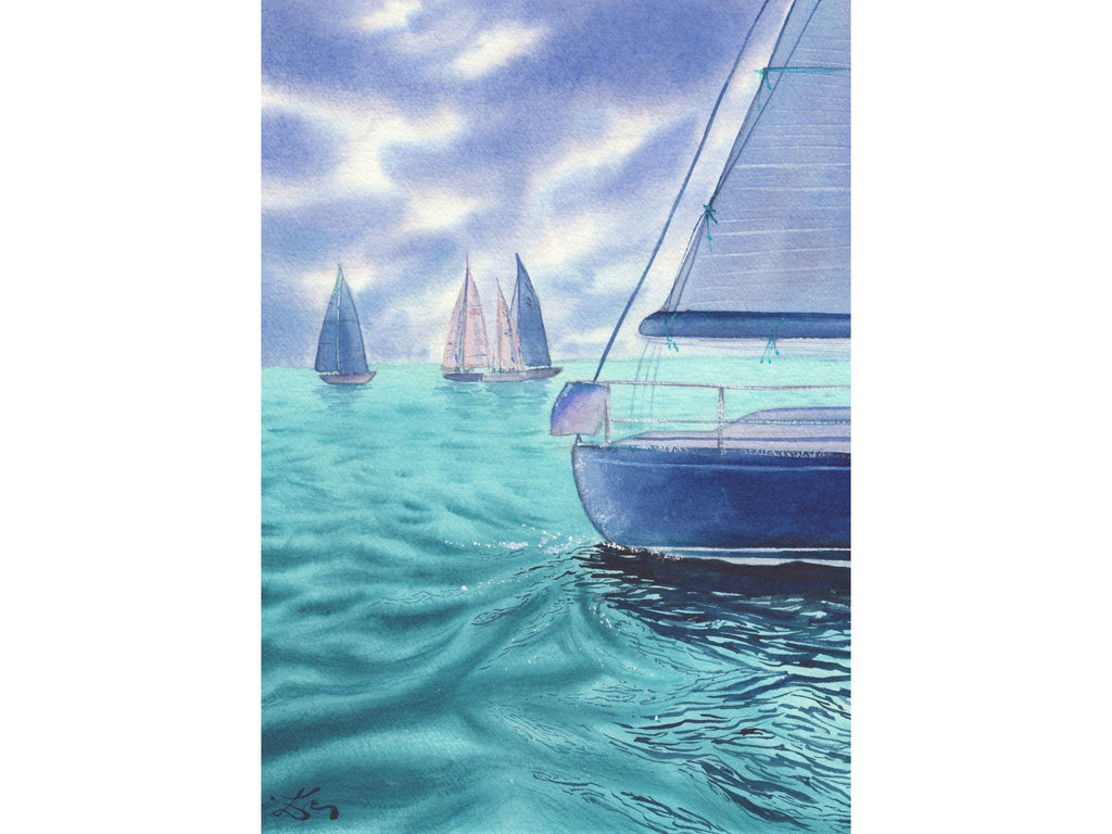 Sailing Regatta - Art Print