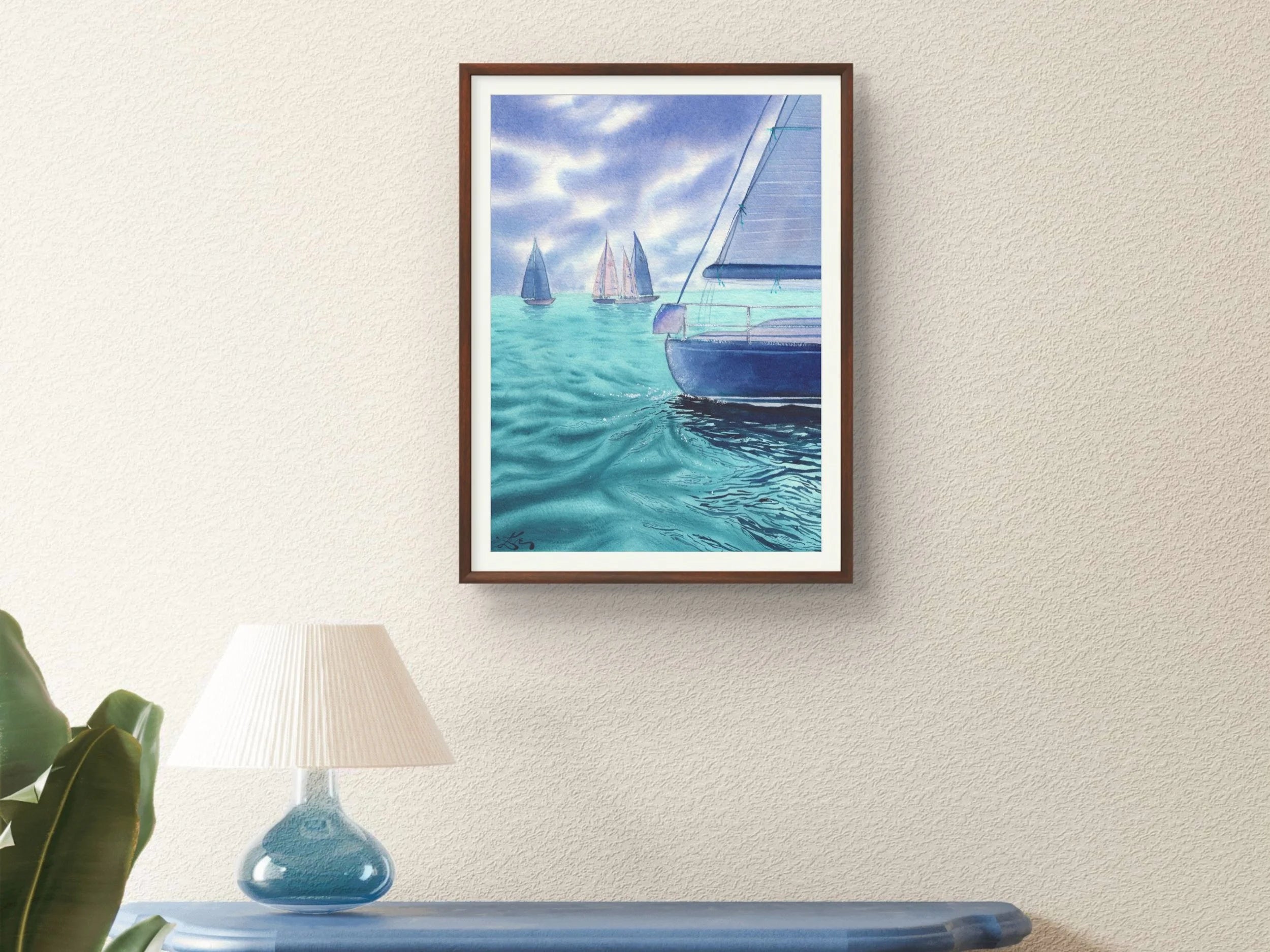 Sailing Regatta - Art Print
