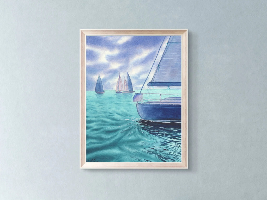 Sailing Regatta - Art Print