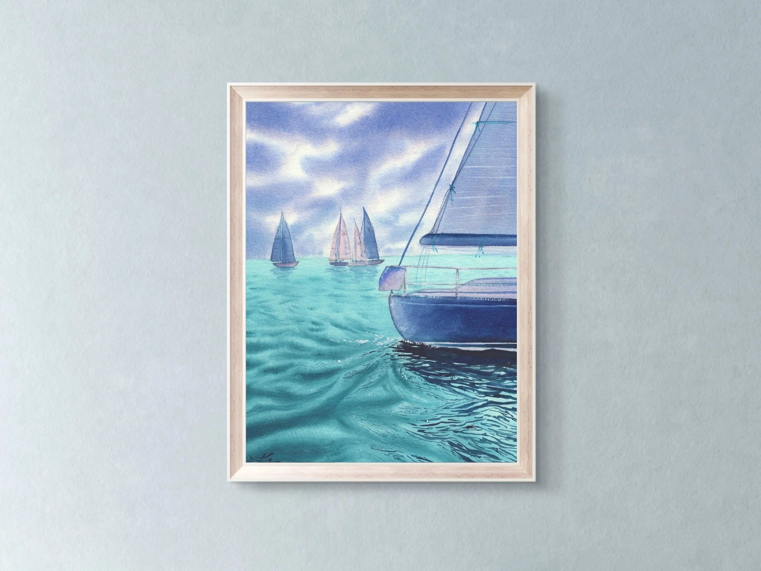 Sailing Regatta - Art Print