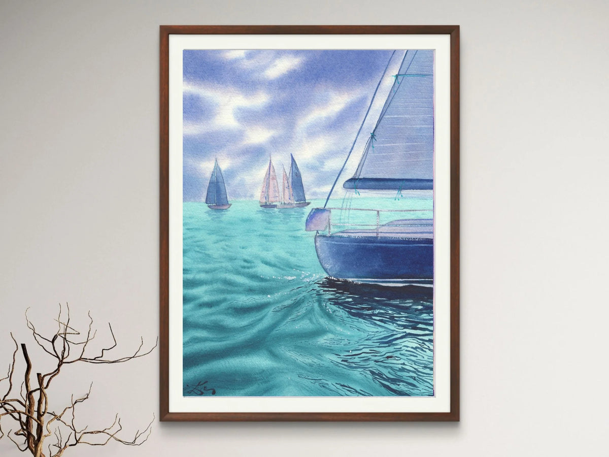 Sailing Regatta - Art Print