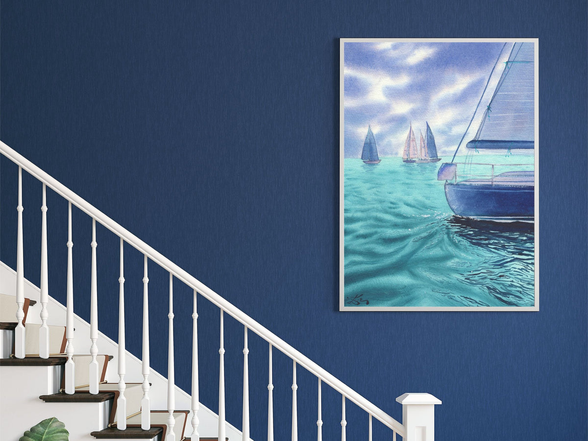 Sailing Regatta - Art Print