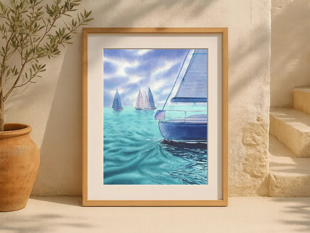 Sailing Regatta - Art Print