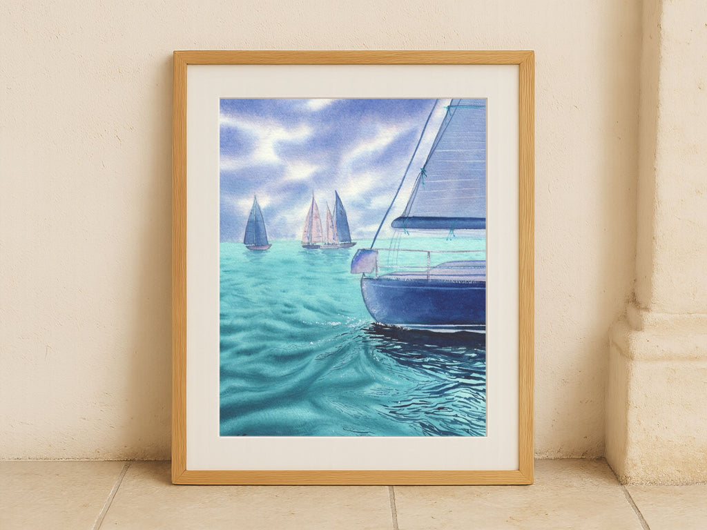 Sailing Regatta - Art Print