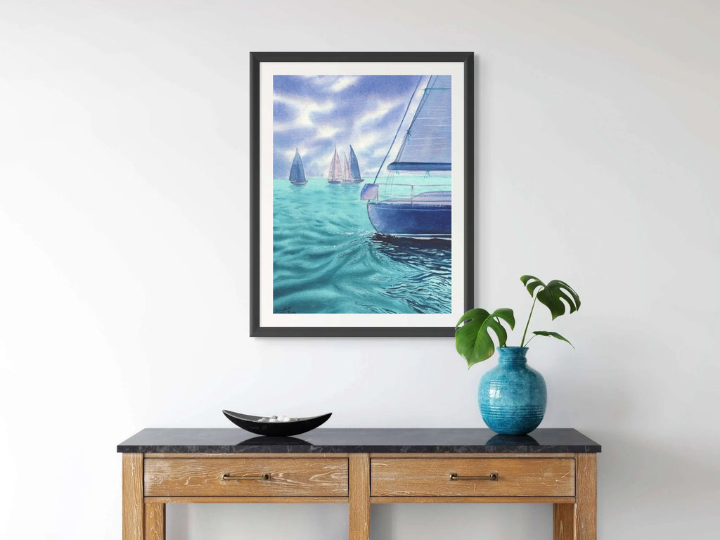 Sailing Regatta - Art Print