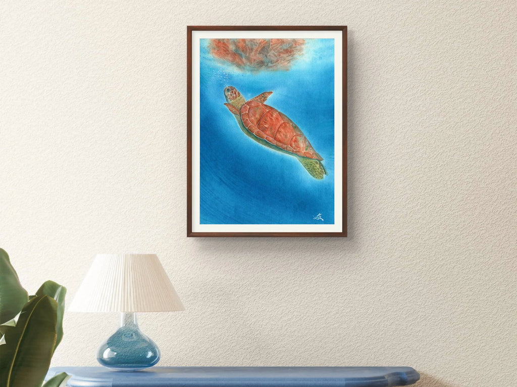 Sea Turtle - Art Print