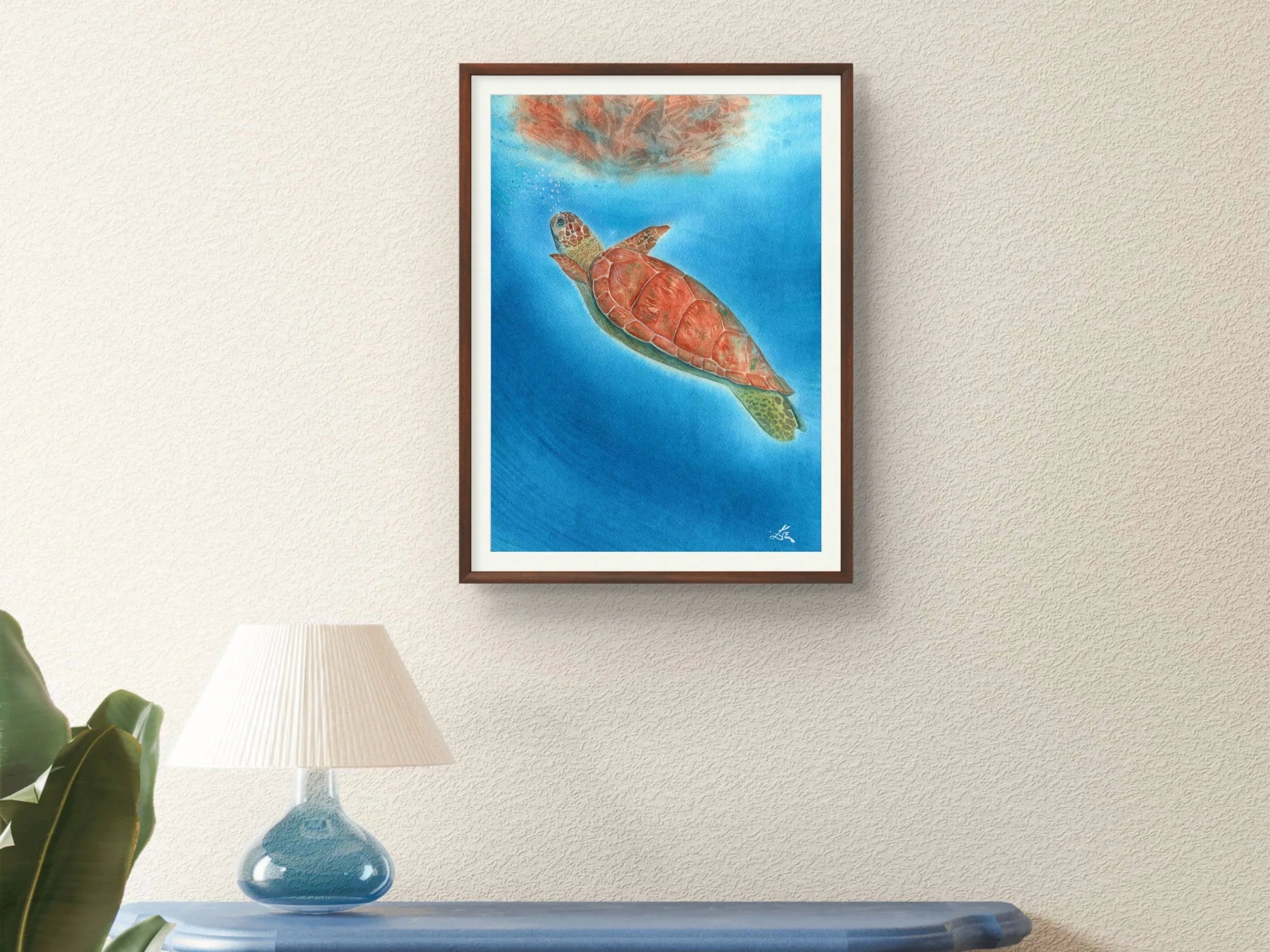 Sea Turtle - Art Print