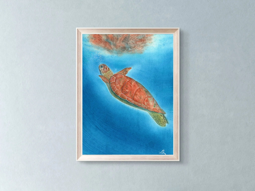 Sea Turtle - Art Print