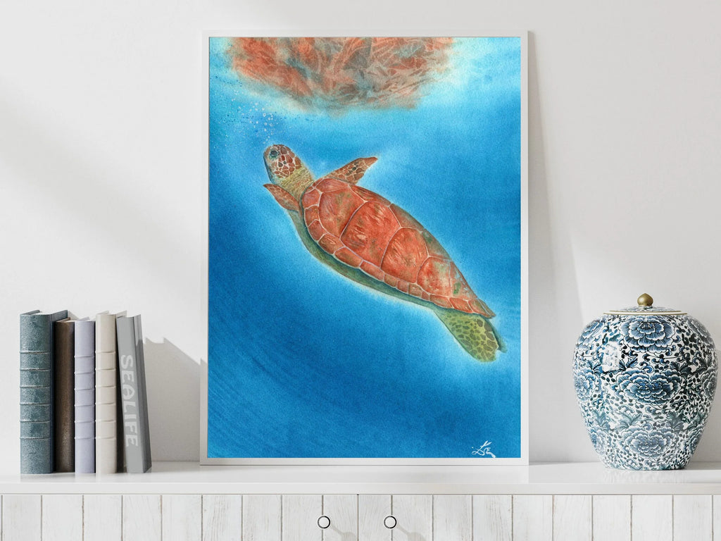 Sea Turtle - Art Print