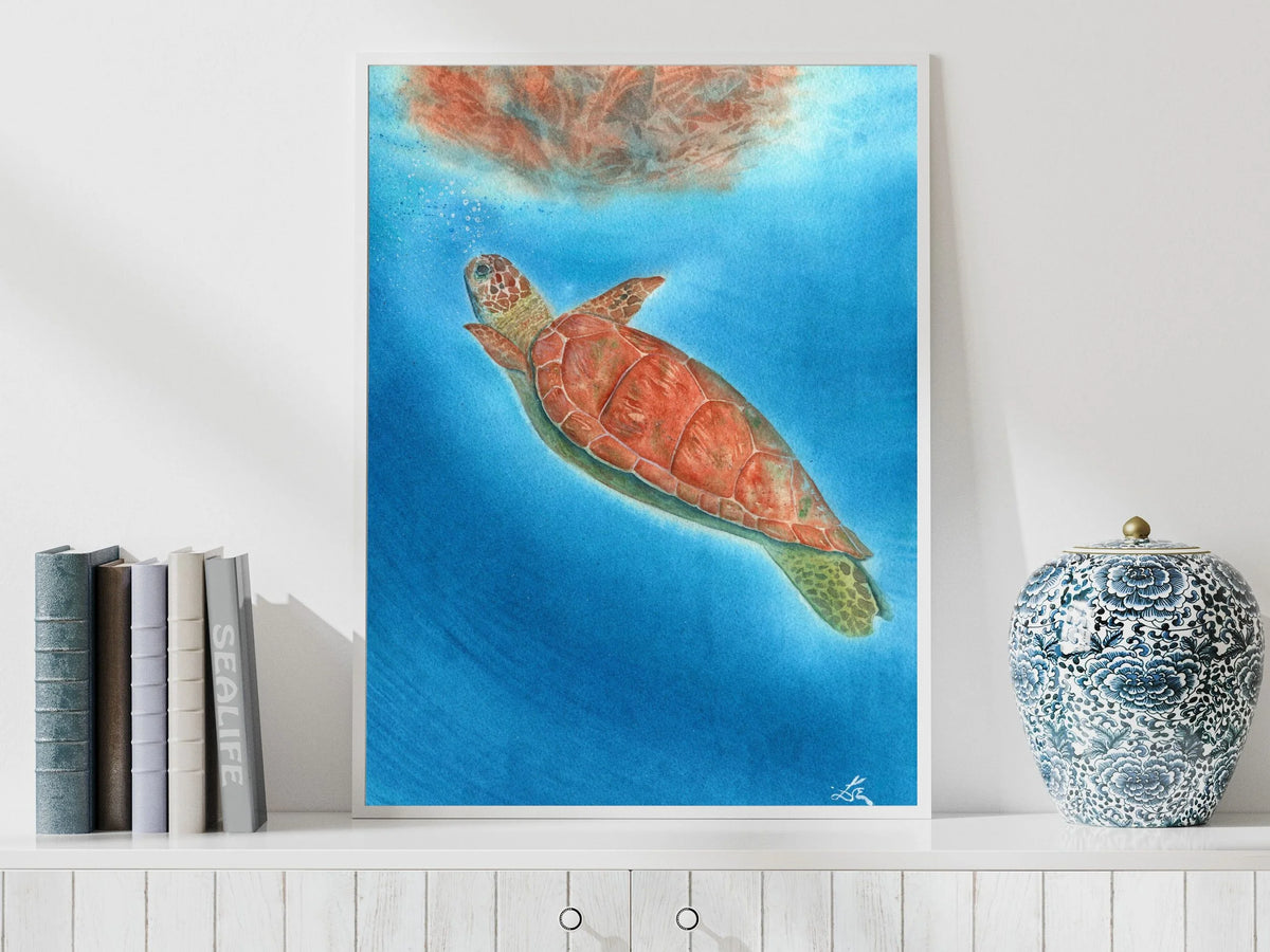Sea Turtle - Art Print