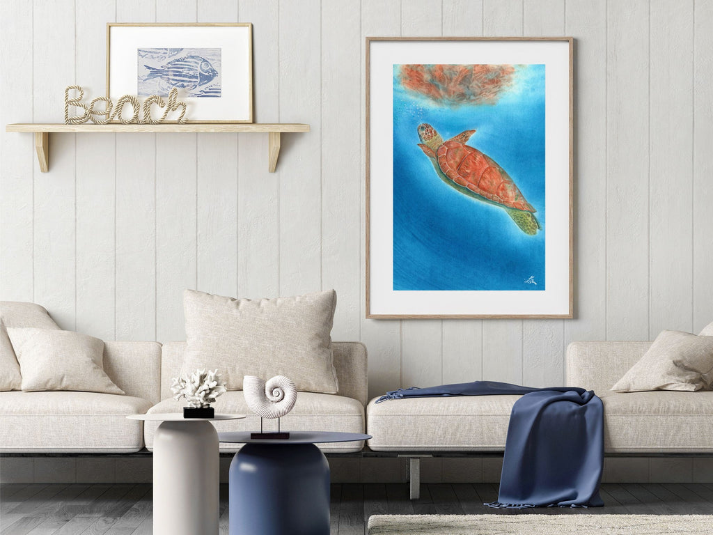 Sea Turtle - Art Print