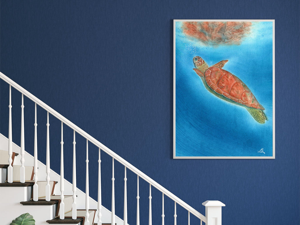 Sea Turtle - Art Print