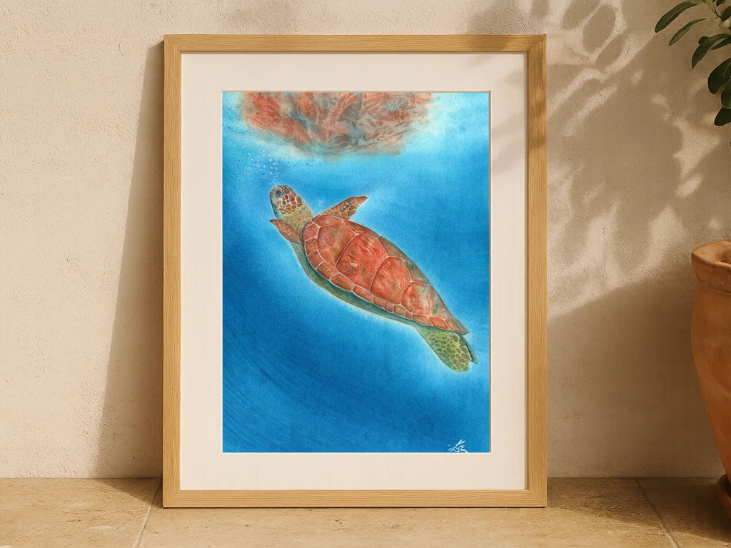 Sea Turtle - Art Print