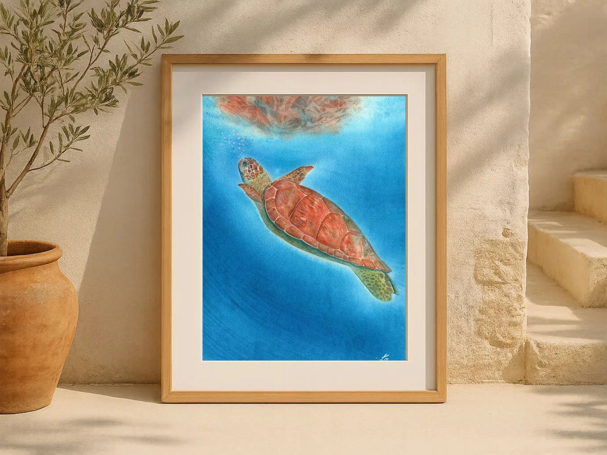 Sea Turtle - Art Print