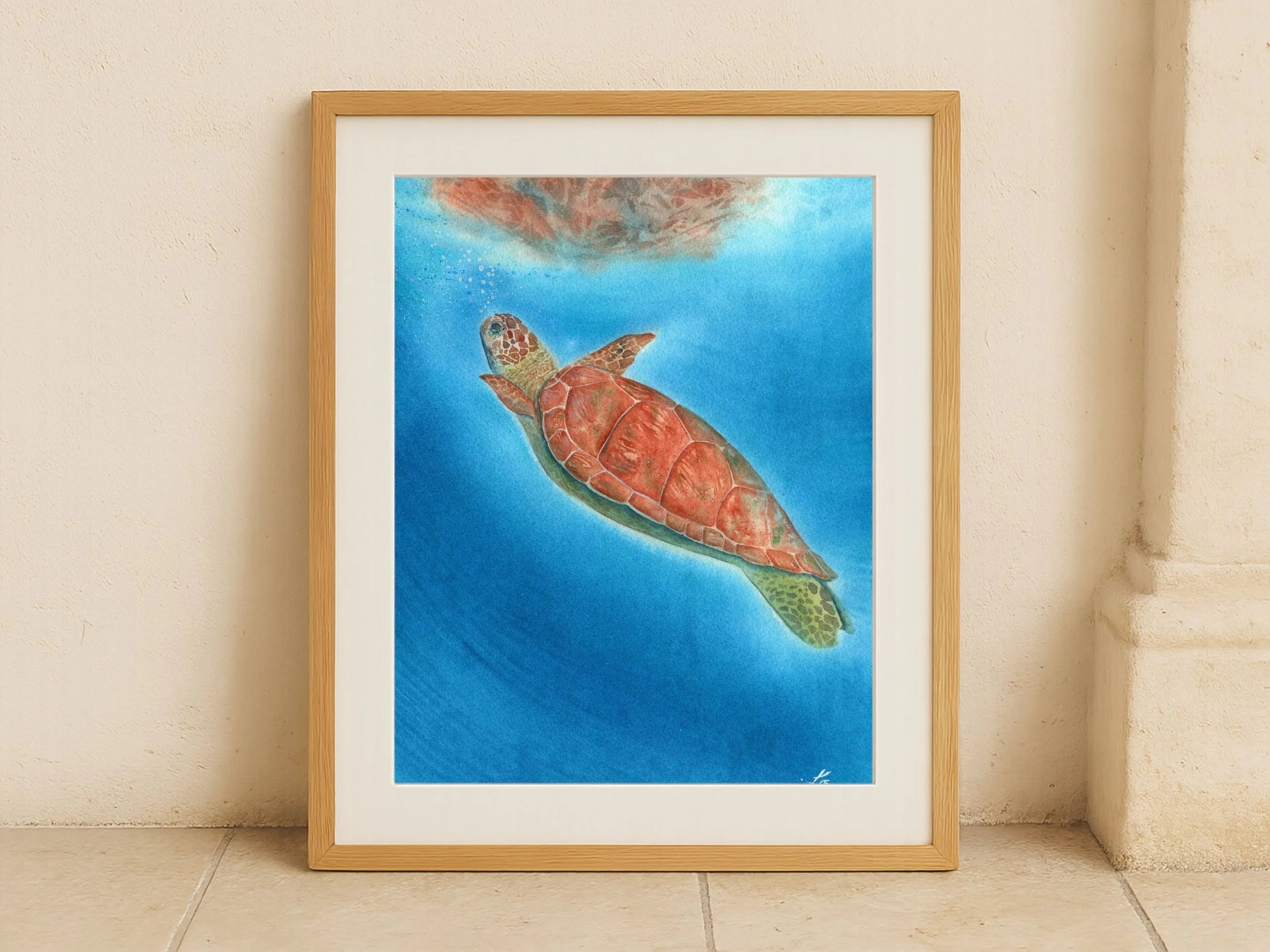 Sea Turtle - Art Print