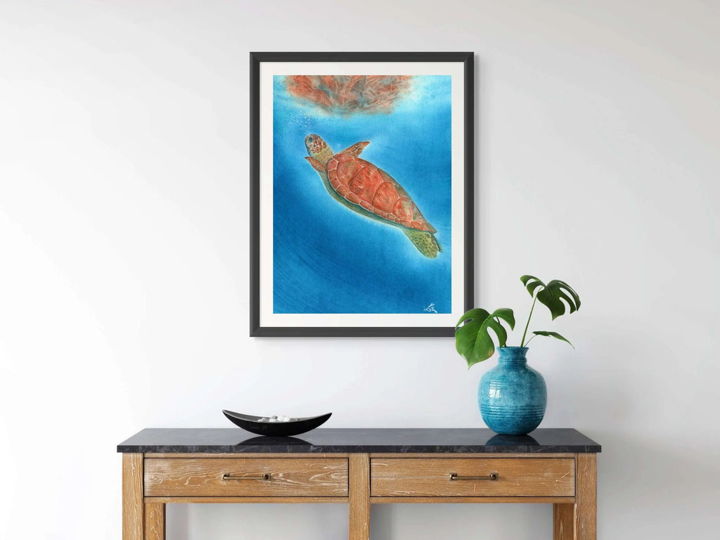Sea Turtle - Art Print