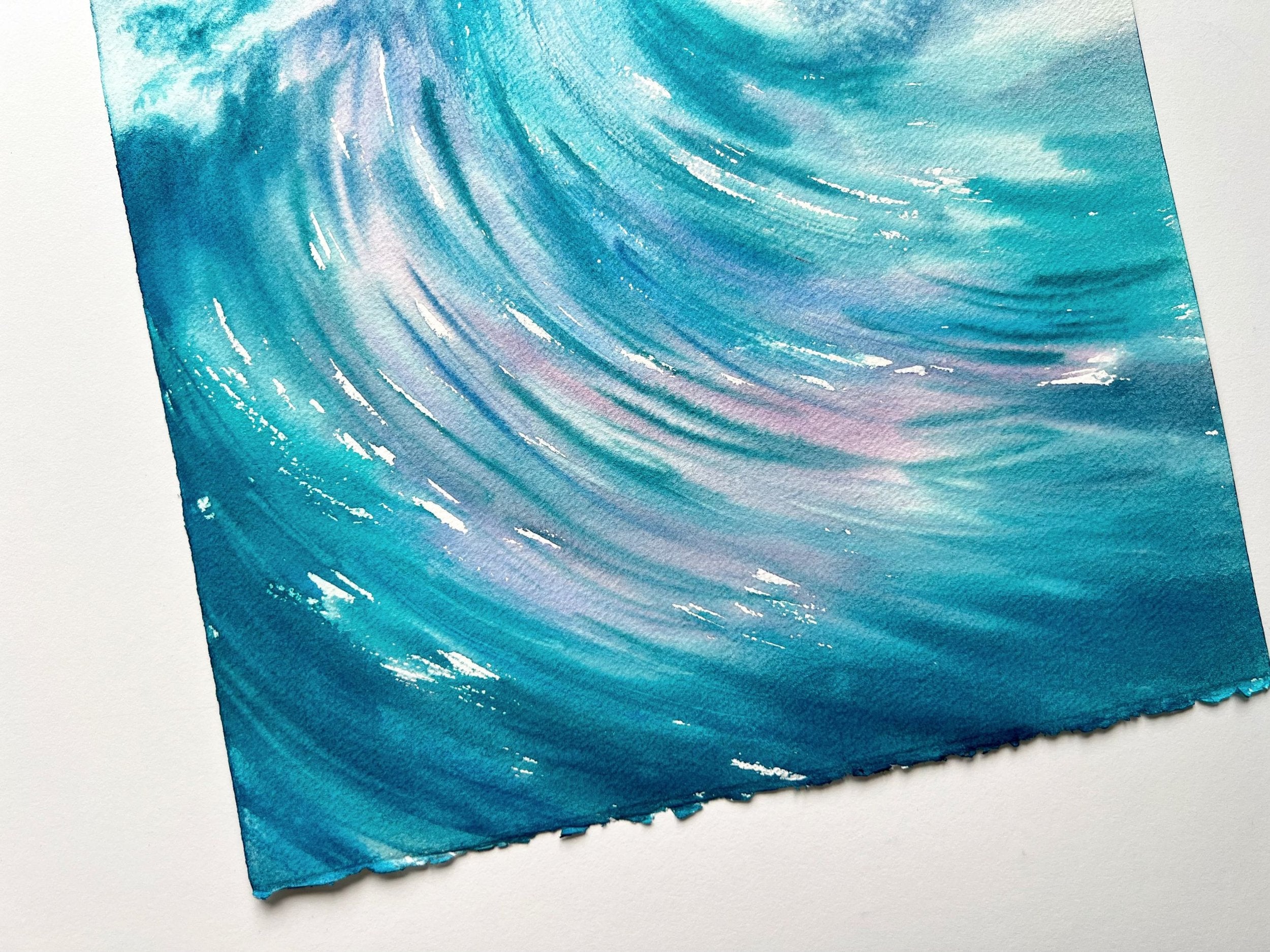 Splash of Colour - Original Watercolor Painting